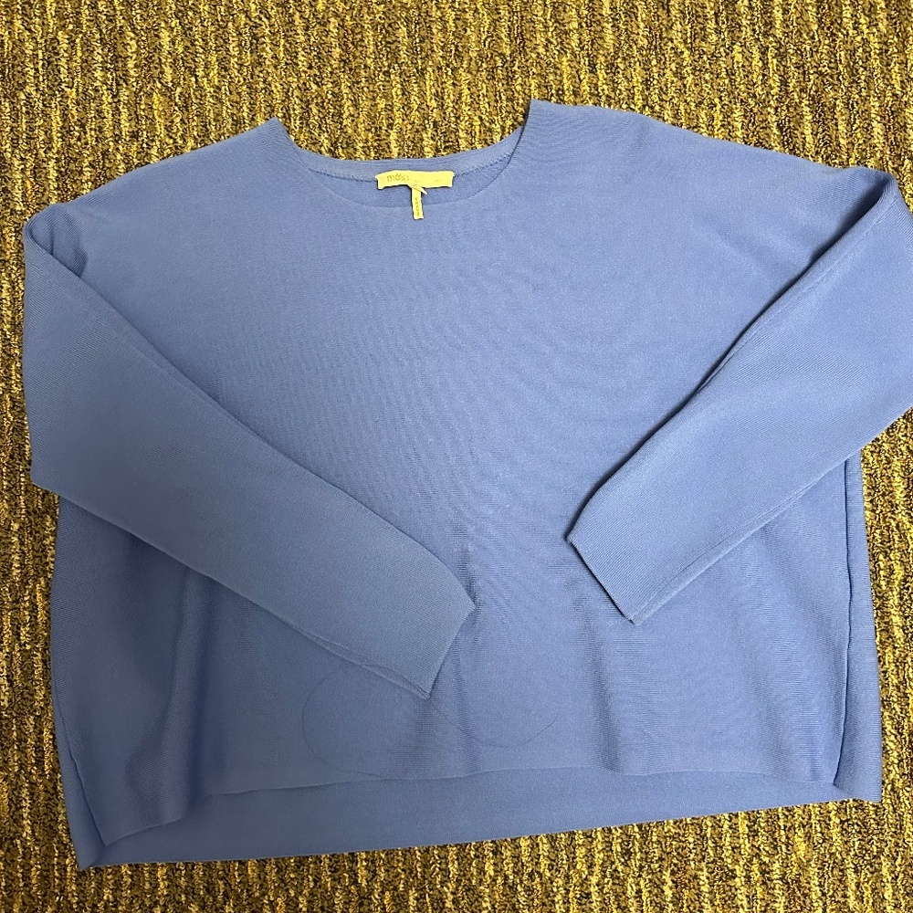 Blue Maje Long Sleeve Sweater